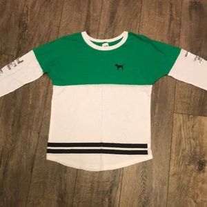 Victoria’s Secret PINK long sleeve st patty’s day